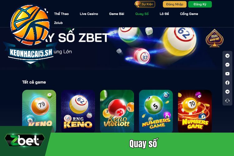 Quay số Zbet
